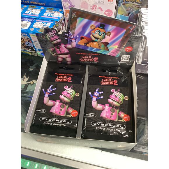 Five Nights At Freddy’s Help Wanted 2 3D CYBERCEL Art Card 3-Pack - Picture 1 of 2